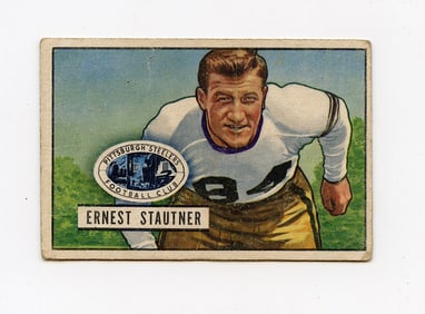 1951 Bowman Football #96 Ernie Stautner