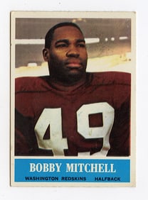 1964 PHILADELPHIA FOOTBALL #189 BOBBY MITCHELL
