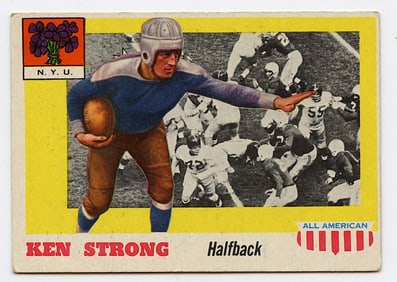 1955 Topps All-American Ken Strong #24
