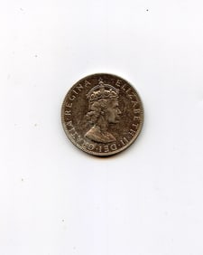 Vintage Coin Collectors One Bermuda Crown 1964