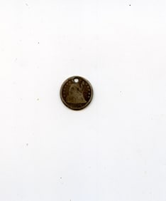Silver Coin Collectors 1856 Seated Liberty Dime Holed
