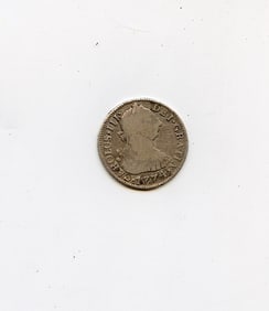 Silver Coin Collectors Charles III 2 Reales 1774