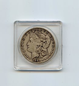 1890 O Morgan Silver Dollar Coin
