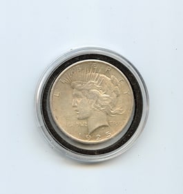 1925 Peace Silver Dollar Coin