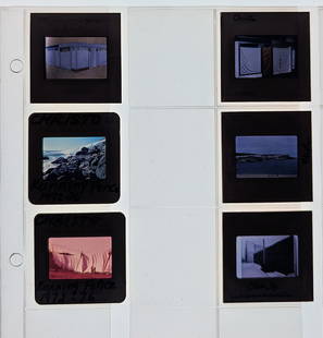 Museal Group 20th C. Set 35mm Art Slides CHRISTO: The provenance of this lot is from the estate of a deceased formal art collector in Miami, FL. We have included quality images to show it's actual condition. This lot is located in Boca Raton, Fl and