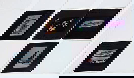 Museal Group 20th C. Set 35mm Art Slides MAN RAY: The provenance of this lot is from the estate of a deceased formal art collector in Miami, FL. We have included quality images to show it's actual condition. This lot is located in Boca Raton, Fl and