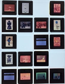 Museal Group 20th C. Set 35mm Art Slides JOAN MIRO