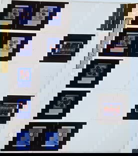 Museal Group 20th C. Set 35mm Art Slides AGAM: The provenance of this lot is from the estate of a deceased formal art collector in Miami, FL. We have included quality images to show it's actual condition. This lot is located in Boca Raton, Fl and