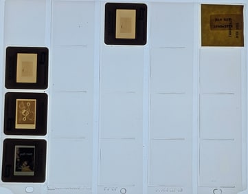 Museal Group 20th C. Set 35mm Art Slides MAN RAY