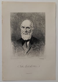 JOHN GREENLEAF WHITTIER, Quaker Poet & Abolitionist