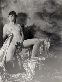RUDOLF RADLINGER Signed Photograph Female Theatrical Nudism