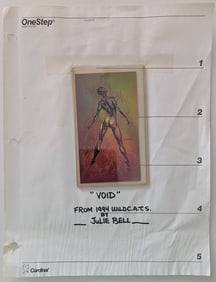 Rare Card VOID Art by Julie Bell from 1994 Wild C.A.T.S.