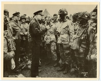 Original Vintage Rare Photo General Dwight D. Eisenhower