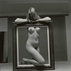 ANDRÉ DE DIENES Vintage Photo 1950s-1960s Nude Study