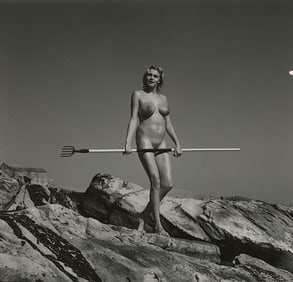 ANDRÉ DE DIENES Vintage Photo 1950s-1960s Nude Study