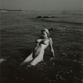 ANDRÉ DE DIENES Vintage Photo 1950s-1960s Nude Study