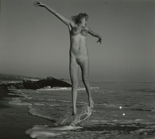 ANDRÉ DE DIENES Vintage Photo 1950s-1960s Nude Study