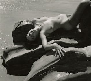 ANDRÉ DE DIENES Vintage Photo 1950s-1960s Nude Study