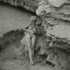 ANDRÉ DE DIENES Vintage Photo 1950s-1960s Nude Study