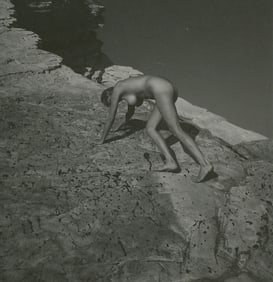 ANDRÉ DE DIENES Vintage Photo 1950s-1960s Nude Study