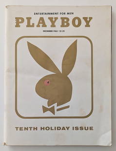 Vintage PLAYBOY Magazine  December 1963: The provenance of this lot is from the a private collector in RI. We have included quality images to show it's actual condition. This lot is located in Boca Raton, Fl and its shipment will be made dir