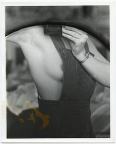 Vintage Original 20th C. Photo Pin Up Model 8" x 10"