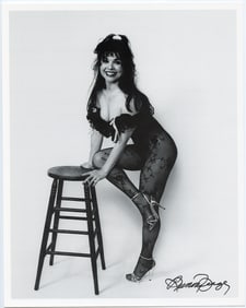 BUNNY YEAGER Vintage Pin Up Litho  HELENA ANTONACCIO