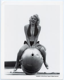 BUNNY YEAGER Vintage Pin Up Litho  MARIA STRINGER