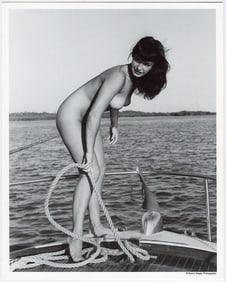 BUNNY YEAGER Vintage Pin Up Litho  BETTIE PAGE