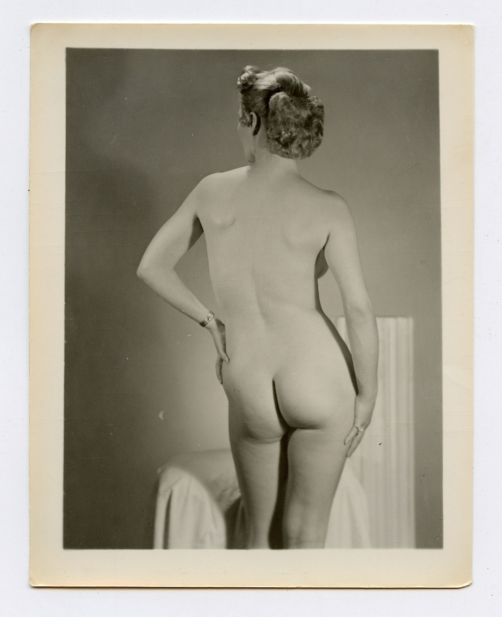 Vintage Scarce 1950s American Photo with Pin Up Model 5" x 4" (1 of 1)