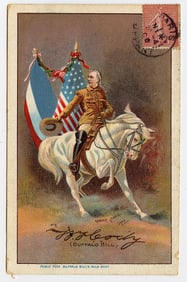 Antique Vintage Rare Postcard Collectors BUFFALO BILL Ca 1905