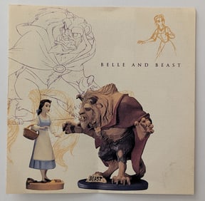 WALT DISNEY STUDIOS ANIMATION MAQUETTES EMPLOYEES L. Ed. Brochure
