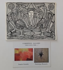 Original Ink Drawing by JOAQUIN GONZALEZ, 1994