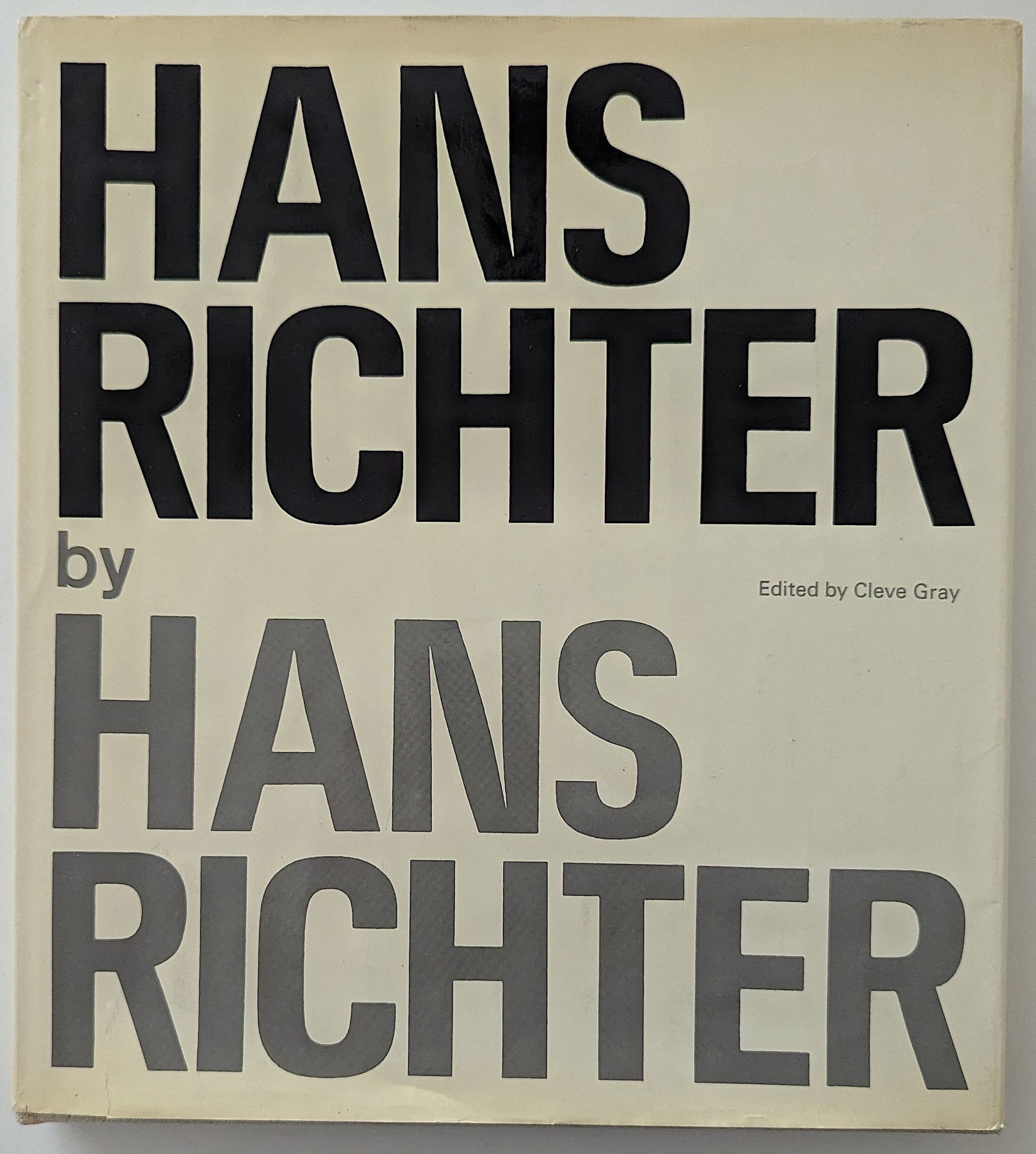 Hans Richter by Hans Richter by Cleve Gray Hardcover: The provenance of this lot is from the estate of a deceased formal art collector in Miami, FL. We have included quality images to show it's actual condition. This lot is located in Boca Raton, Fl and