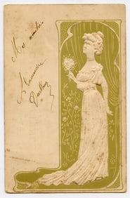 Antique Vintage Rare Postcard Collectors Art Nouveau 1905