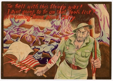 Original WWII Japanese Propaganda Leaflet Pacific War