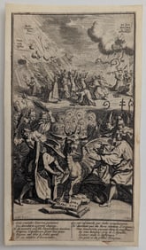 Antique Engraving by BERNARD PICART Dated 1723