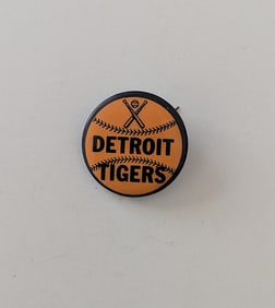 Detroit Tigers Baseball Vintage Sport Pin