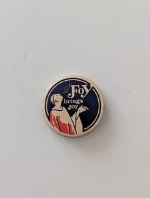 VINTAGE 1960's FOY BRINGS JOY S PINBACK PIN BACK BUTTON