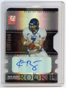2003 DONRUSS ELITE FOOTBALL KYLE BOLLER #108 048/125 Autograph