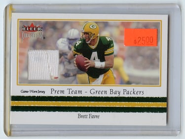 BRETT FAVRE 2002 Fleer Premium Prem Team RUBY ( RUBIES ) PACKERS