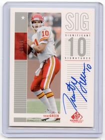 Significant 10 Signatures TRENT GREEN 85/99 Autograph 2003 #SS-GR