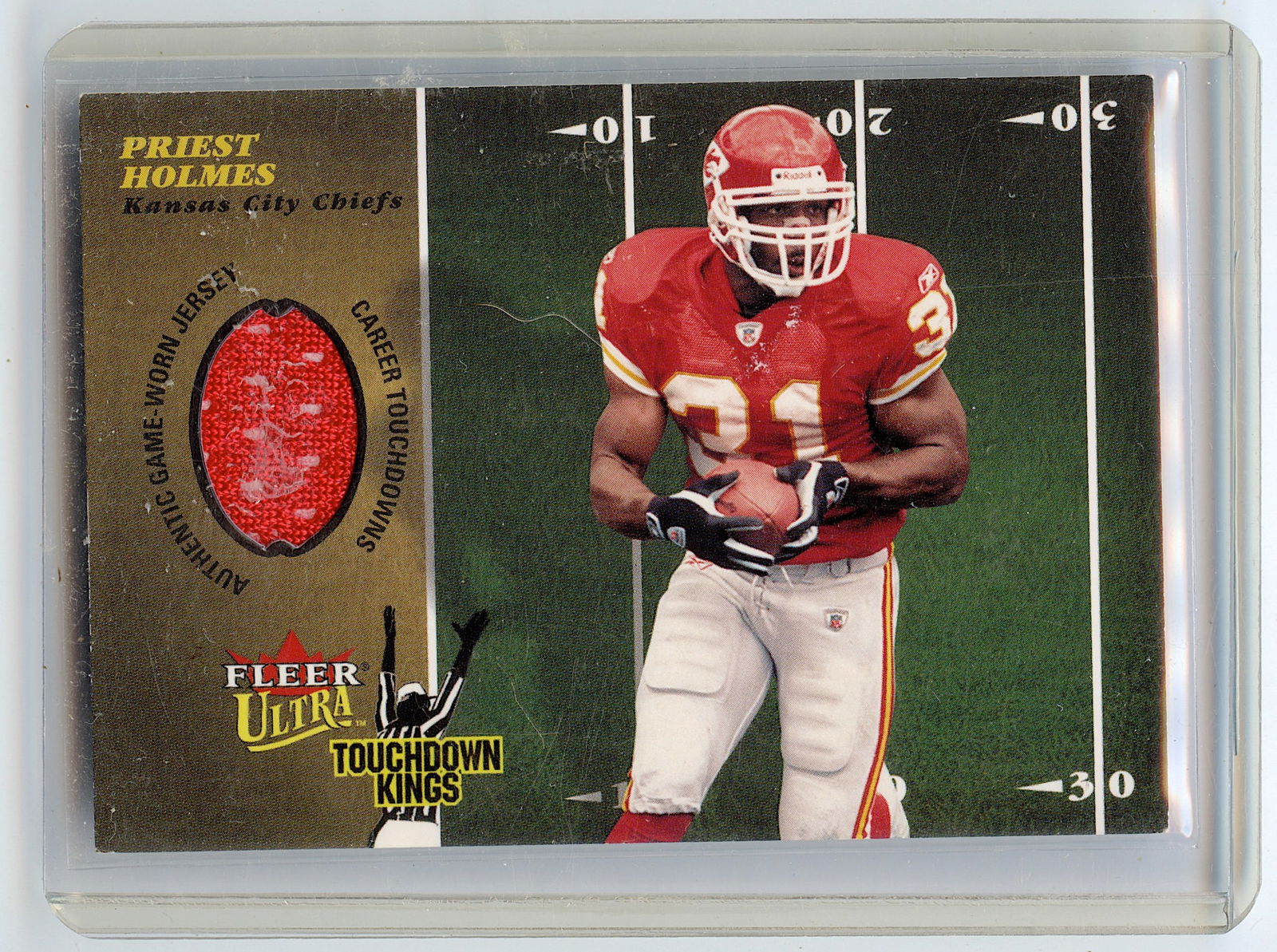 2003 PRIEST HOLMES Fleer TK/PH 45/45 Football Card (1 of 2)