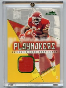 2004 Fleer Showcase Playmakers Game Used #PM-PH4 Priest Holmes 29/31