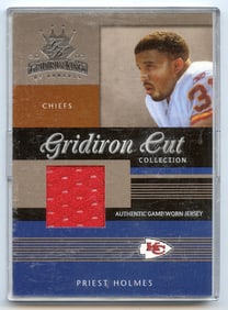 2003 PRIEST HOLMES Piece Jersey Donruss 073/375 Football