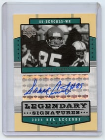 2004 Isaac Curtis Legendary Signatures Upper Deck