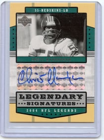 2004 Legendary Signatures Chris Hanburger Autographed