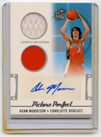 Adam Morrison Picture Perfect Patch Basektball Card 057/199