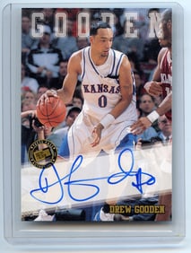 2002 Press Pass - DREW GOODEN - Autograph Rookie - KANSAS JAYHAWKS