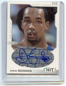 2002-03 Sage Rookie Auto #H10 Drew Gooden Auto Memphis Grizzlies
